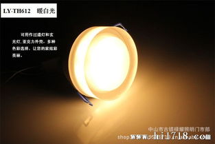 祿耀3 1W大功率LED天花燈 亞克力筒燈引領(lǐng)室內(nèi)照明新風(fēng)尚